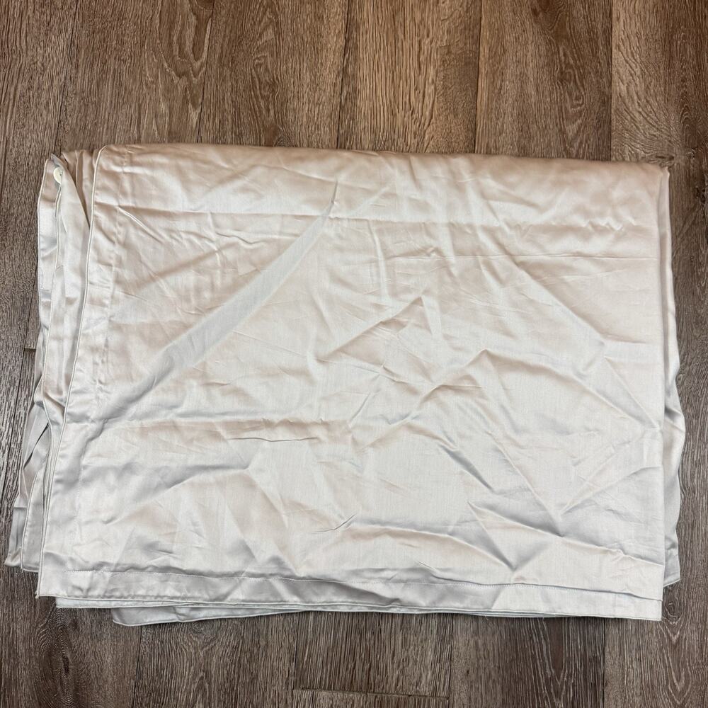 Parachute Cotton Percale Duvet Cover-gray - Twin/Twin XL